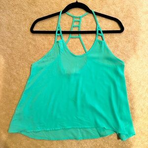 Guess mint green tank